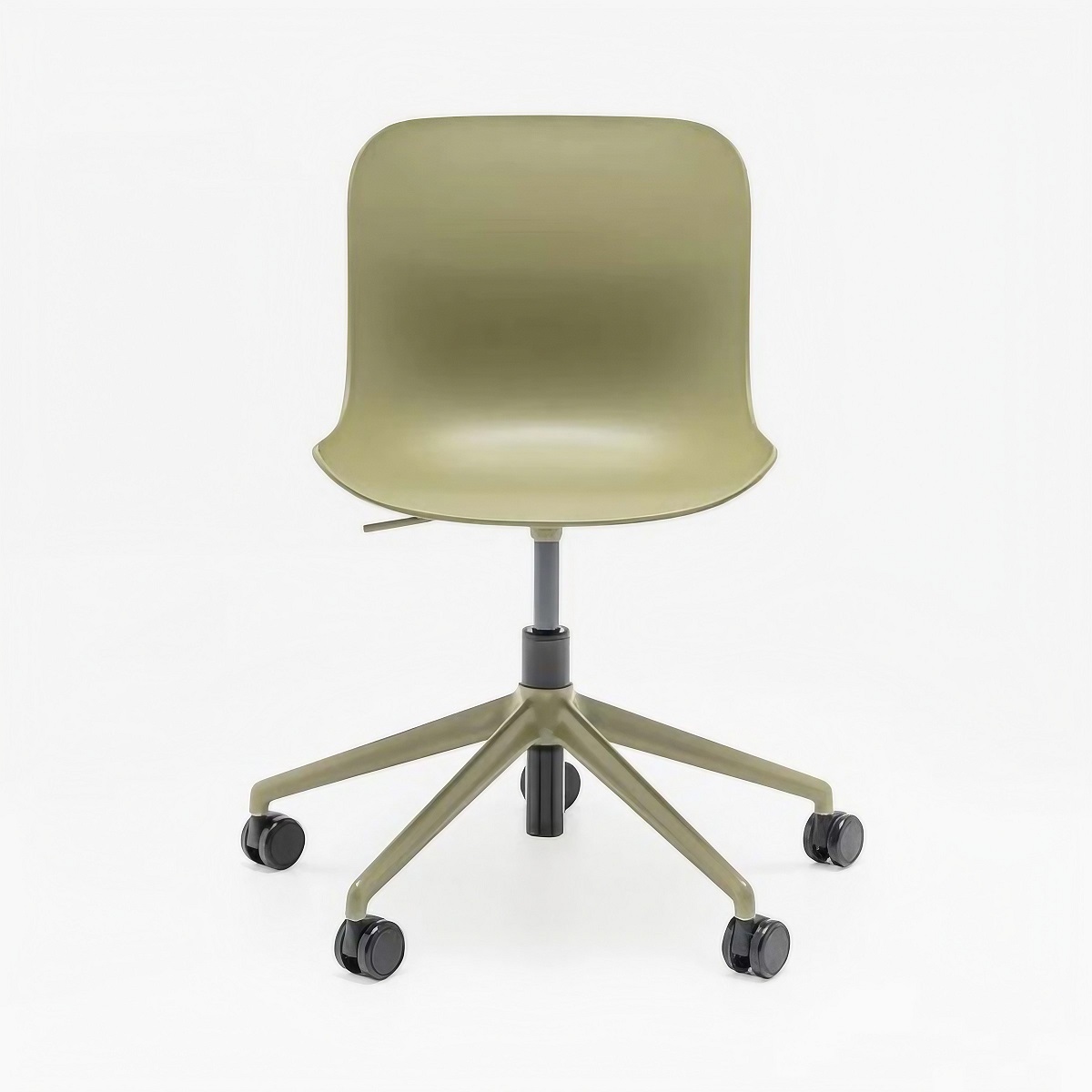 Chaise de réunion en plastique et réglable en hauteur