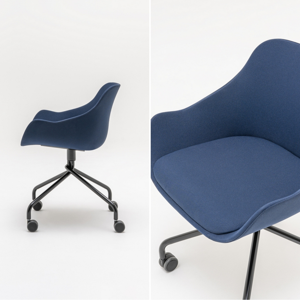 Fauteuil_réunion_tapissé_pivotant_confortable