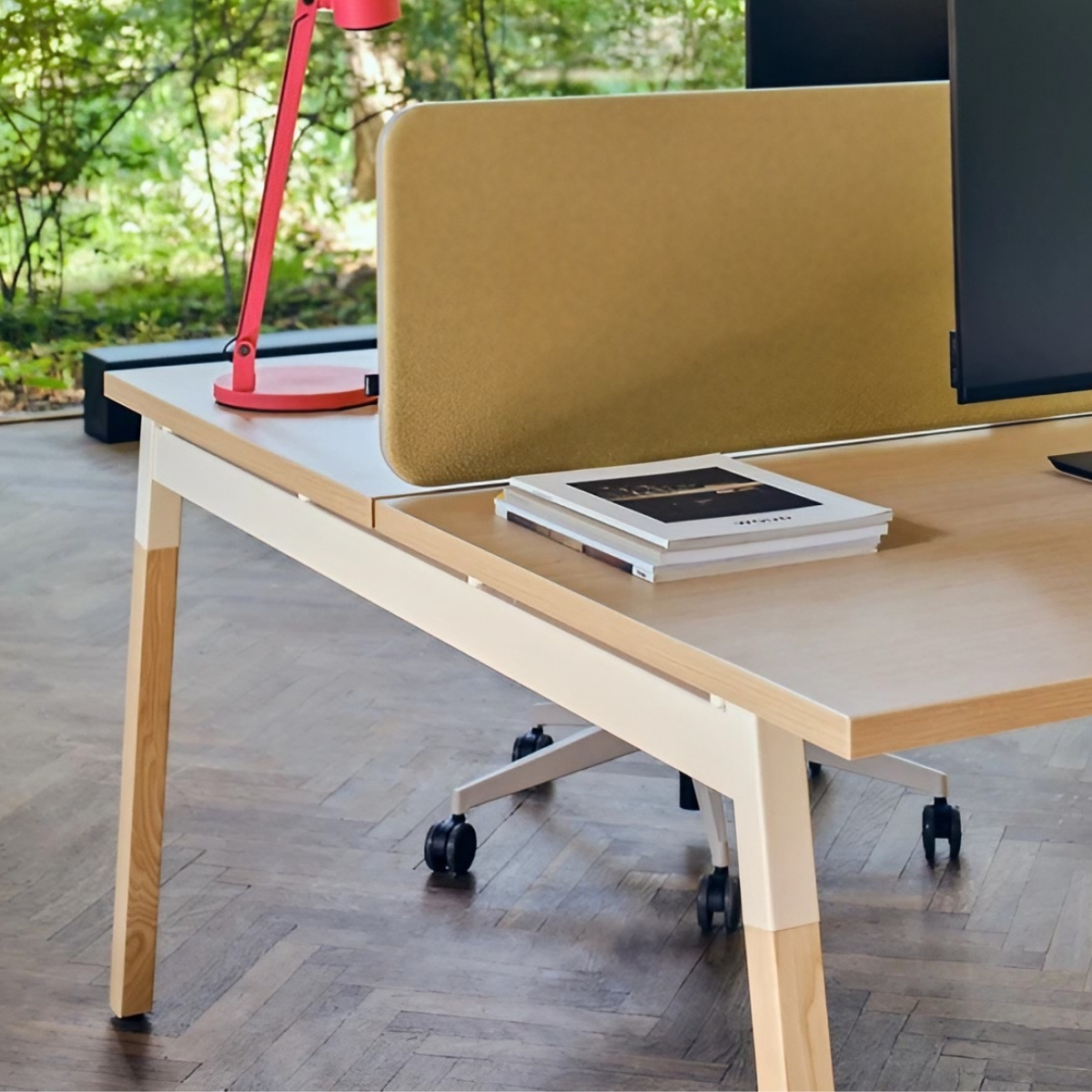 Bureau_bench_2_places_caissons_rangements_coworking