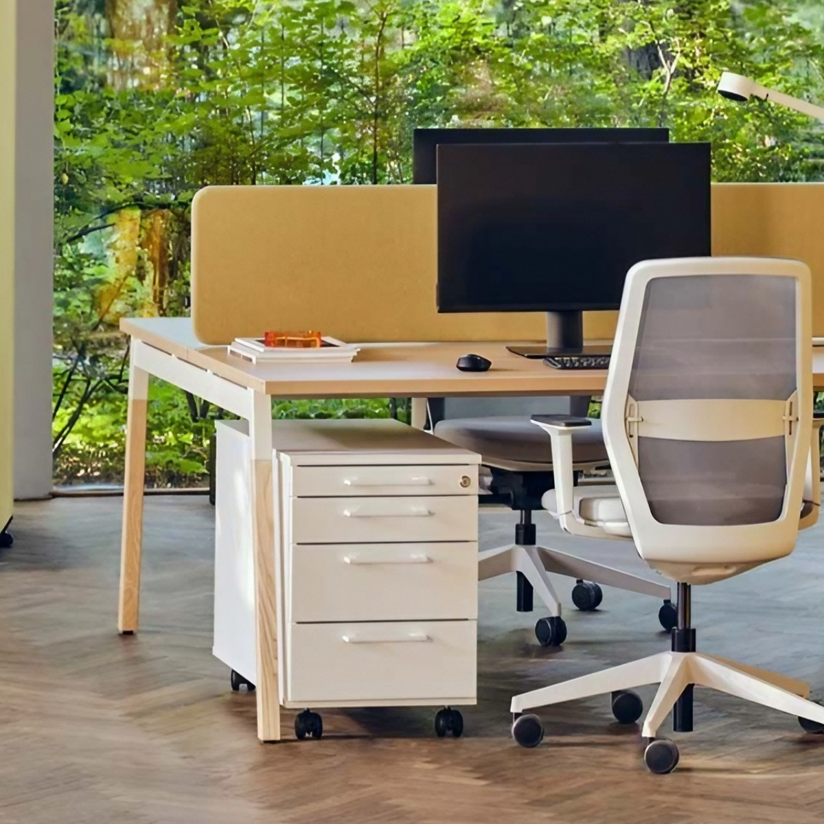Bureau_bench_2_places_caissons_rangements_open_space