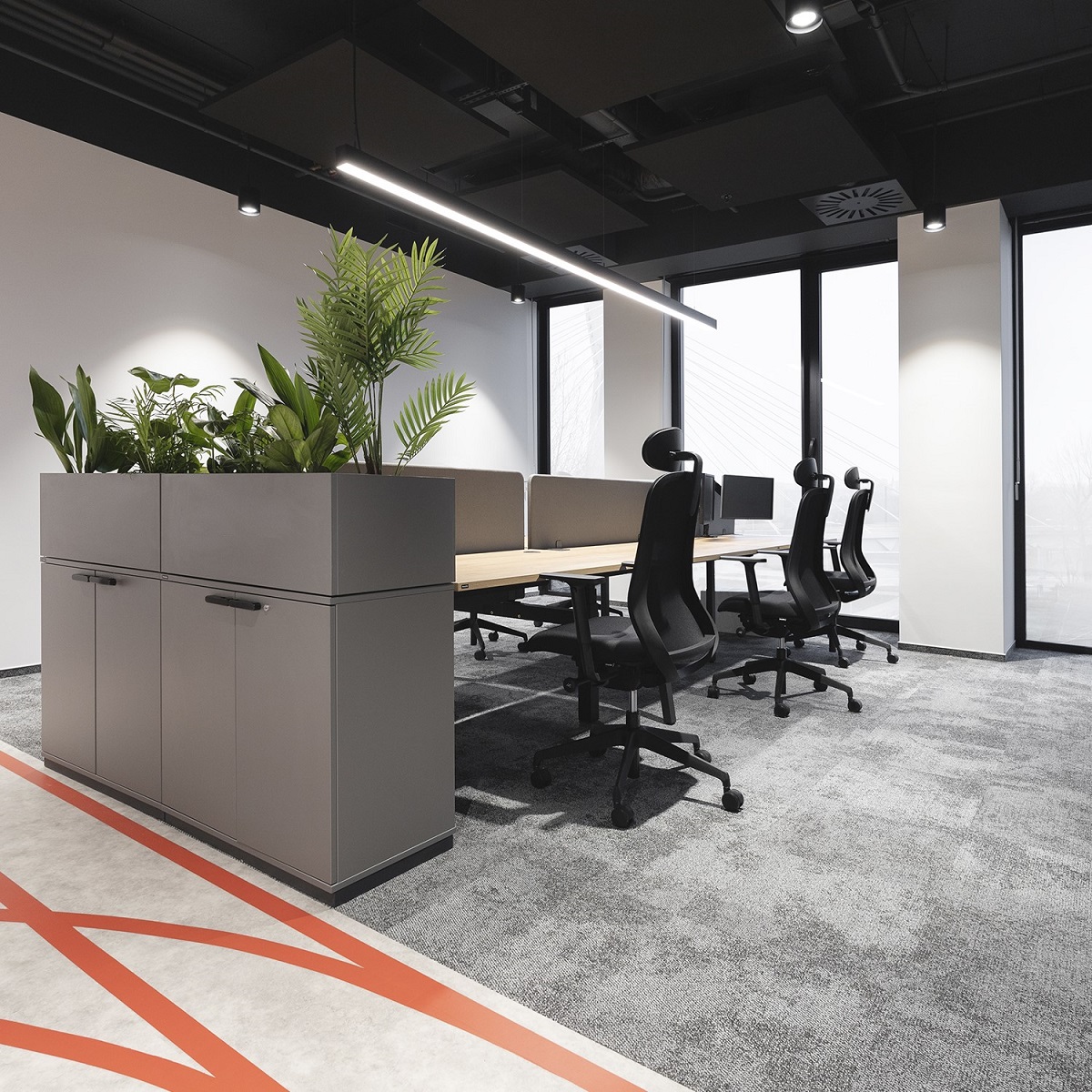 Bureau_entreprise_6_places_plateau_recyclé_open_space