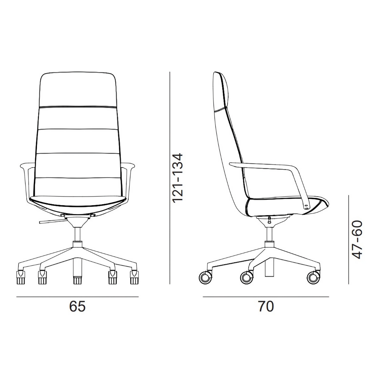 Chaise_direction_design_italien_schéma