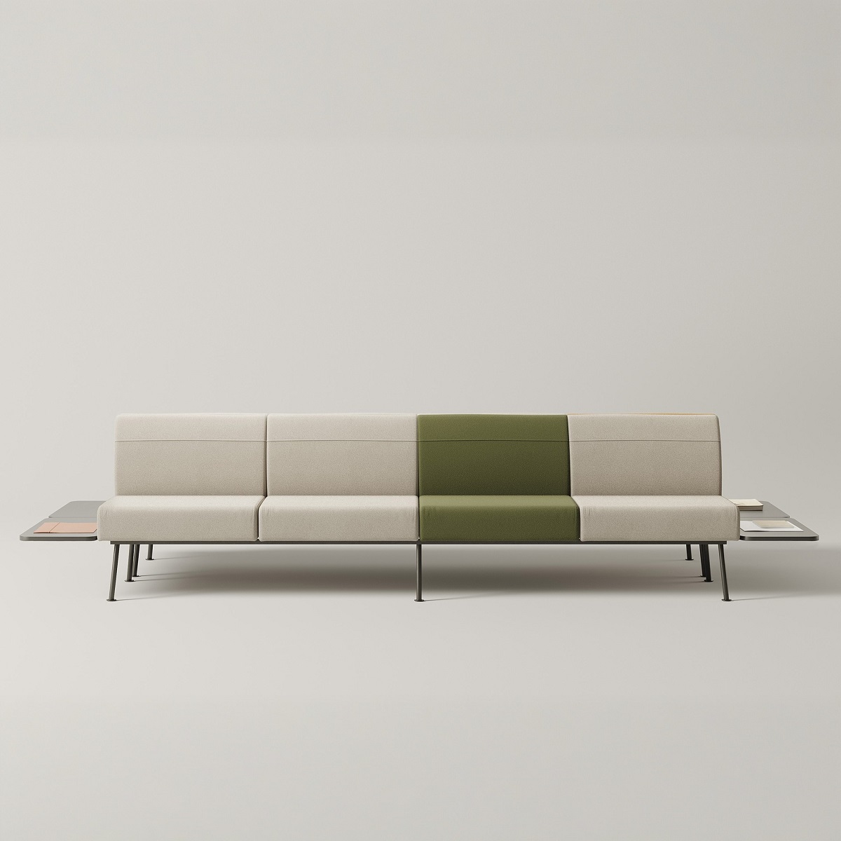 Banquette accueil modulable