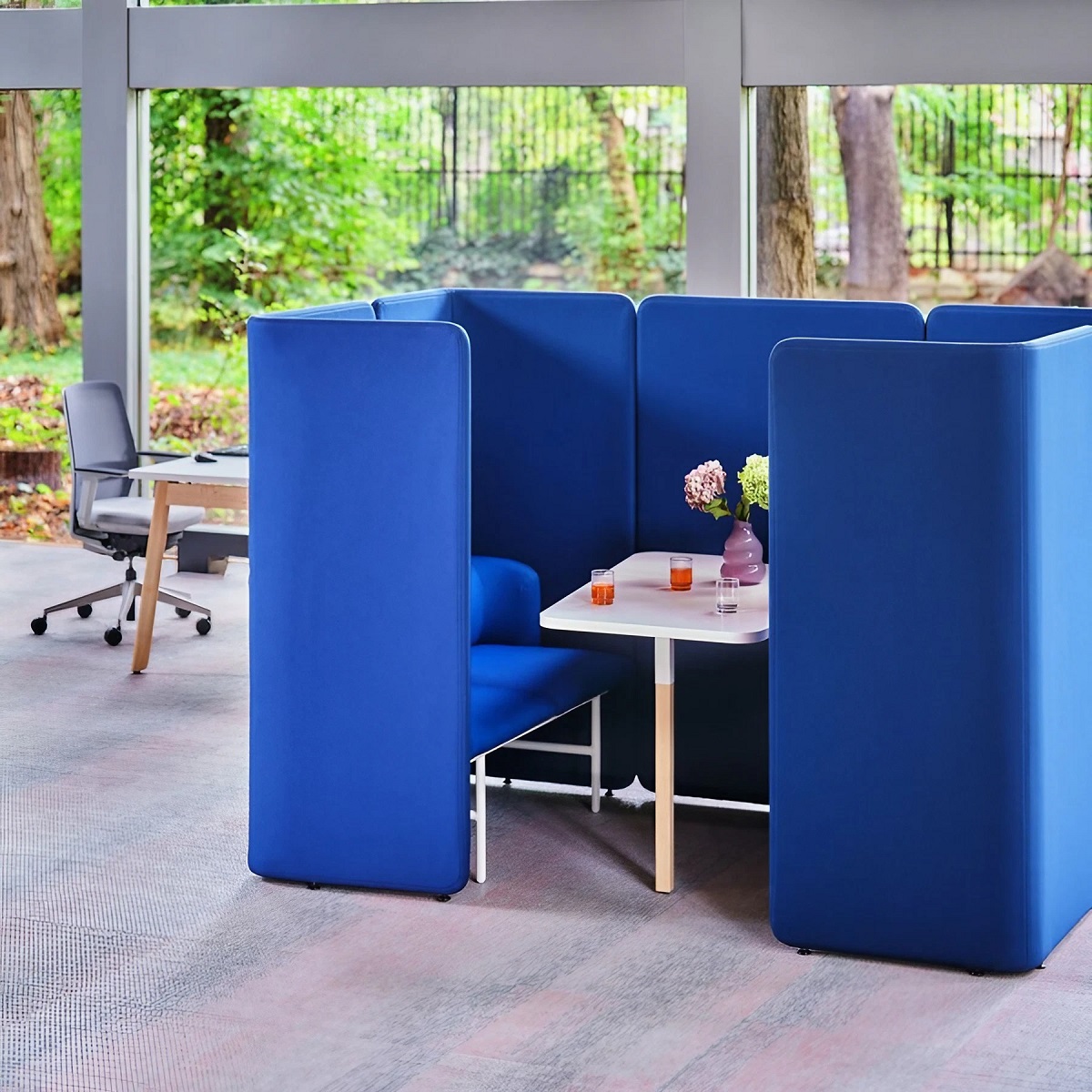 Box acoustique confortable