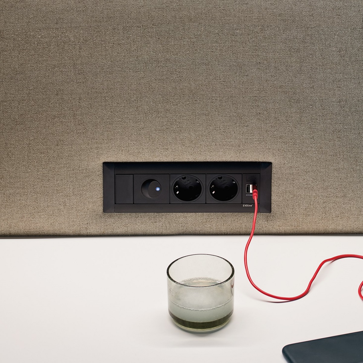 Mediabox dans une cabane acoustique