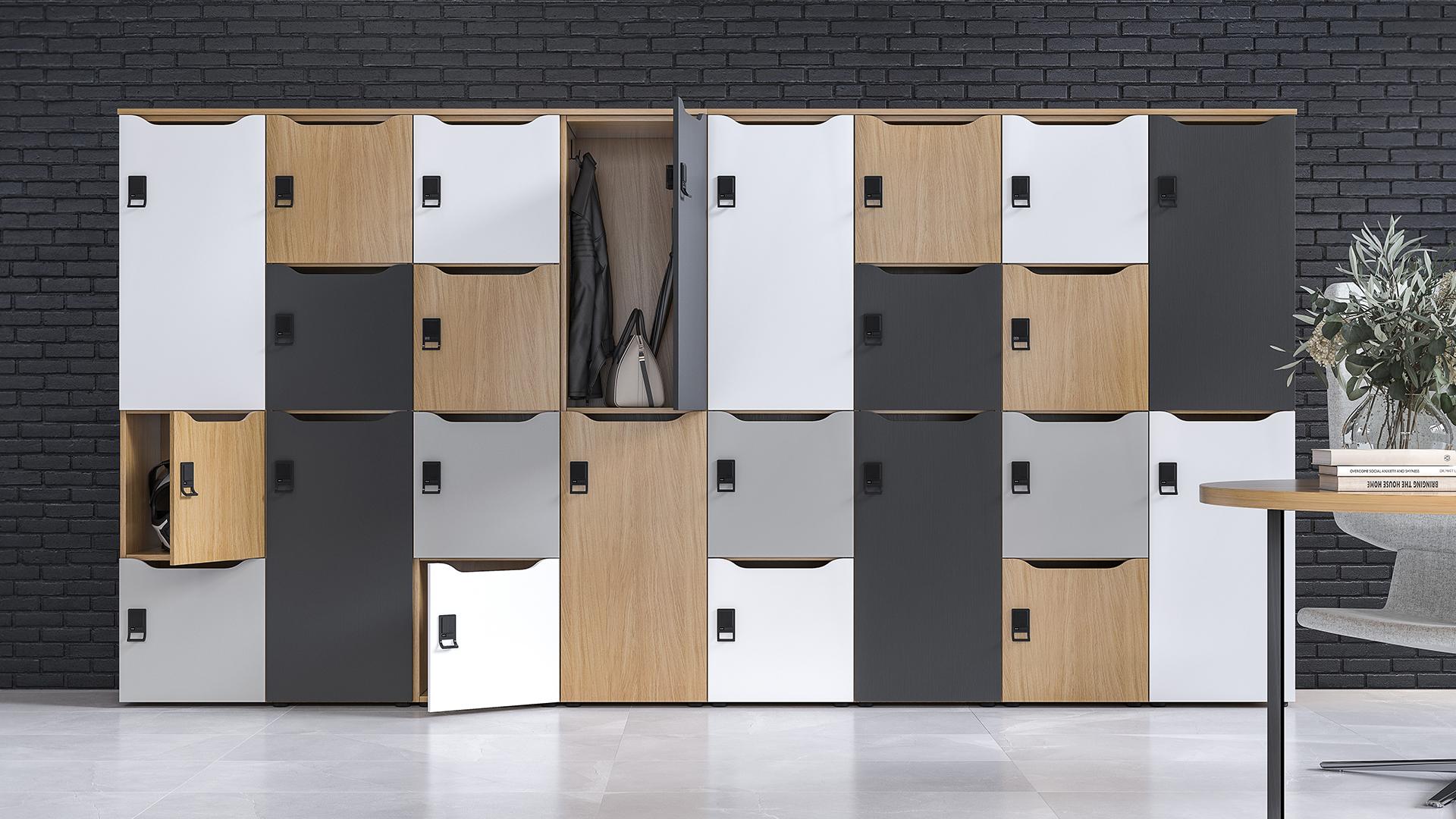Armoire casiers modulables