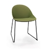 Chaise_bureau_plastique_recyclé_piètement_métallique
