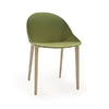 Chaise_bureau_plastique_recyclé_piètement_bois