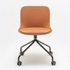 Chaise_réunion_pivotante_tapissée_roulettes