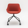 Fauteuil_réunion_tapissé_pivotant_roulettes