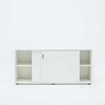 Rangement blanc bureau design simple et fonctionnel-min