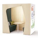 Box_acoustique_design_4_personnes_décorée