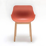 Fauteuil_réunion_plastique_piètement_bois_ergonomique