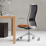 Chaise_direction_aluminium_dossier_résille_respirante