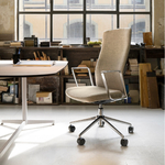 Chaise_direction_aluminium_dossier_tapissé_confortable