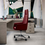 Fauteuil_direction_monocoque_eco_cuir_rouge