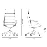 Chaise_direction_design_italien_schéma