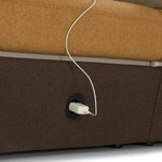 Bloc de recharge encastré dans la base tapissée dun module droit