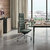 Fauteuil_direction_design_dossier_réglable_hauteur_aluminium_poli