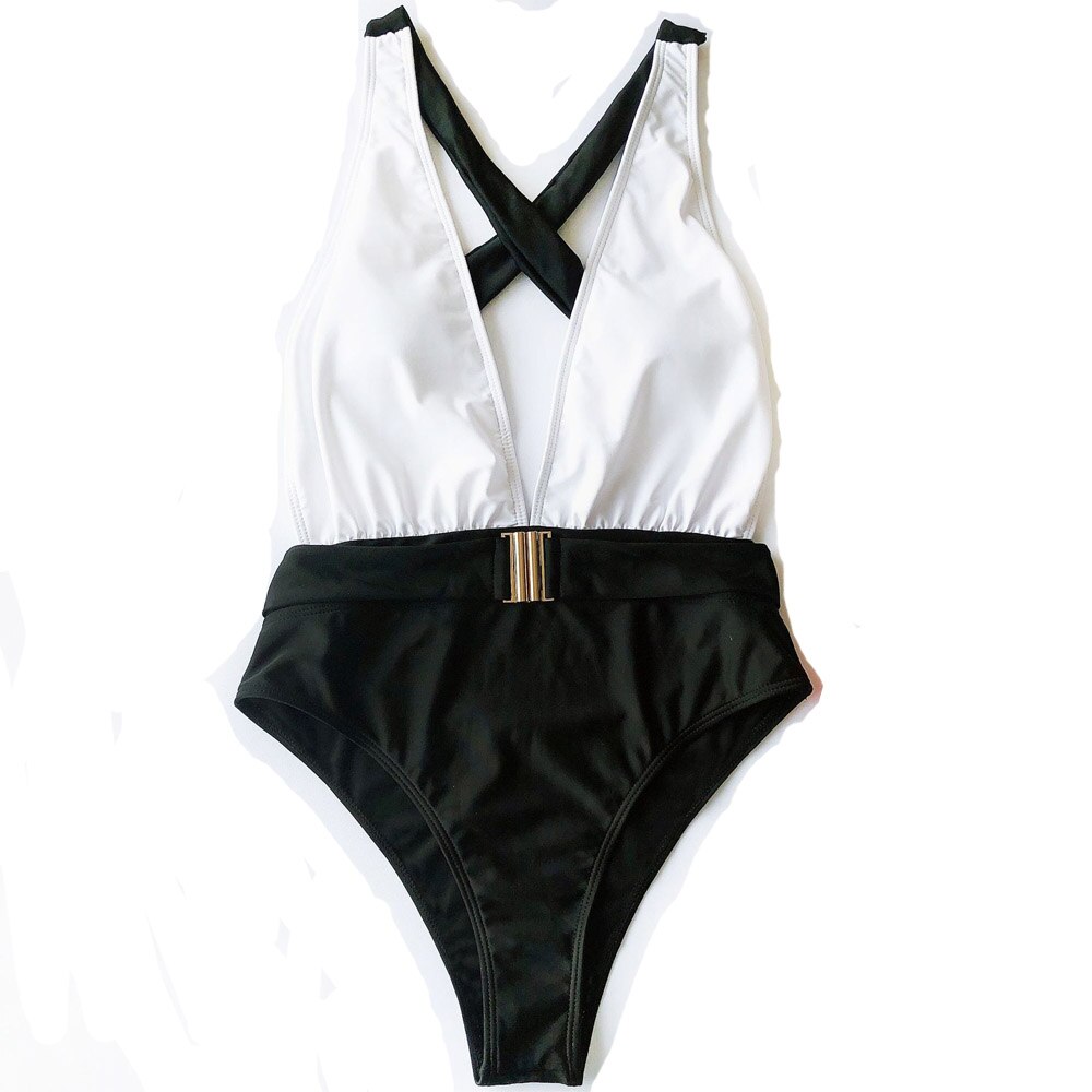 Vigorashely-maillot-de-bain-une-pi-ce-Sexy-d-collet-en-V-plongeant-style-Vintage-Monokini