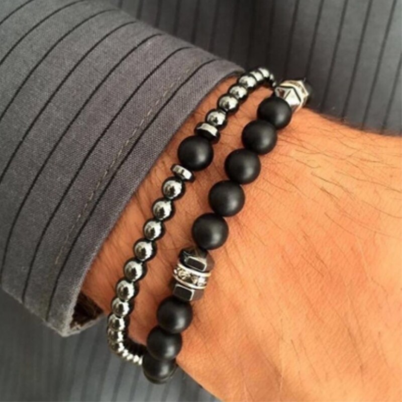 Bracelet-en-h-matite-fait-la-main-pour-Homme-ensemble-de-bracelets-de-luxe-en-cristal