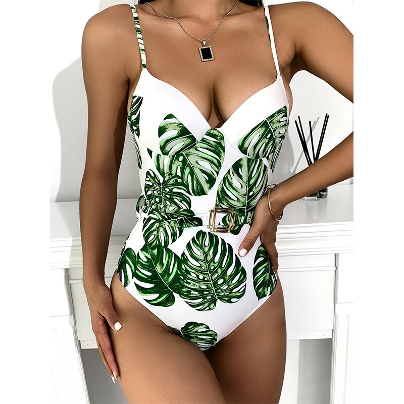 MYTENG-maillot-de-bain-une-pi-ce-Sexy-armatures-Push-Up-imprim-taille-haute-col-en