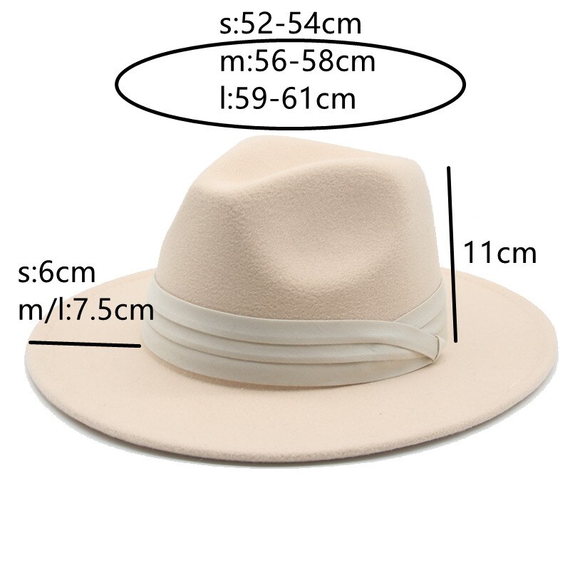 Chapeaux-femmes-classique-Panama-hommes-large-bord-feutr-chapeau-glise-mariage-feutr-bande-noir-Fedora-femmes