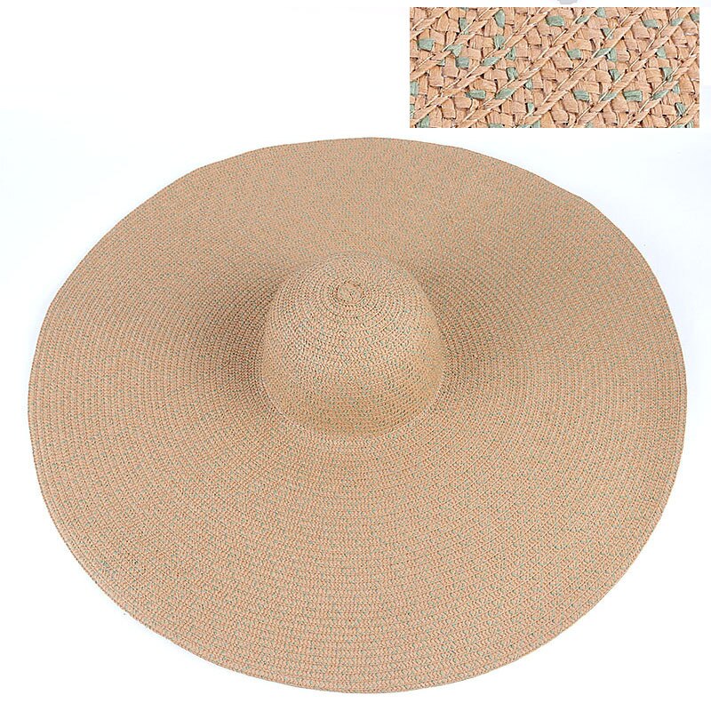 Chapeaux-de-plage-surdimensionn-s-pliables-pour-femmes-70cm-couleurs-m-lang-es-chapeaux-de-paille