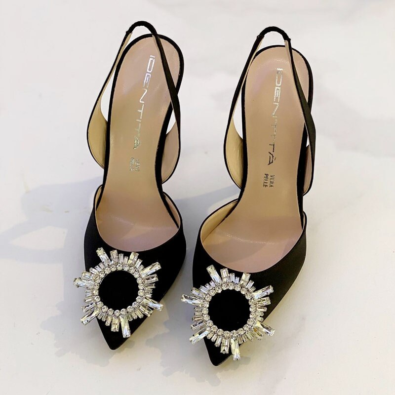 Sandales-talons-hauts-pour-femmes-nouveau-Style-de-chaussures-d-t-la-mode-en-Satin-noir