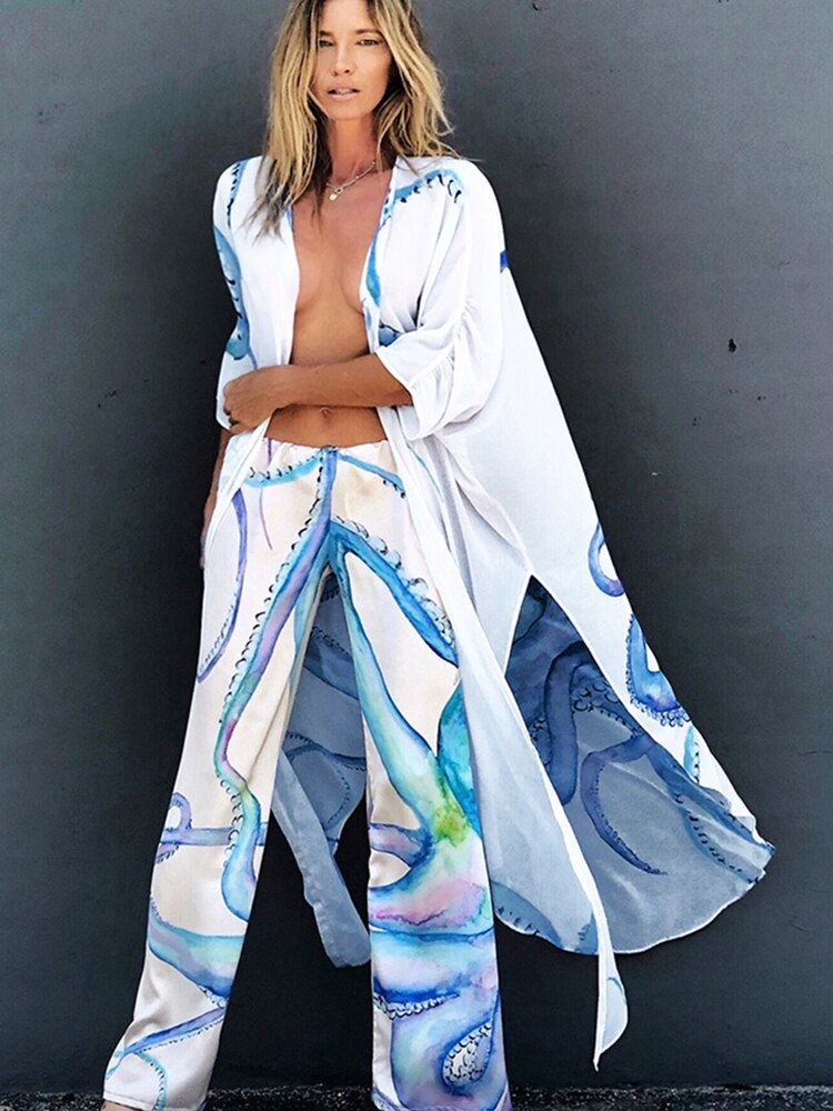 Tunique-en-mousseline-de-soie-imprim-Style-Boho-Cover-up-Sexy-pour-les-costumes-de-bain