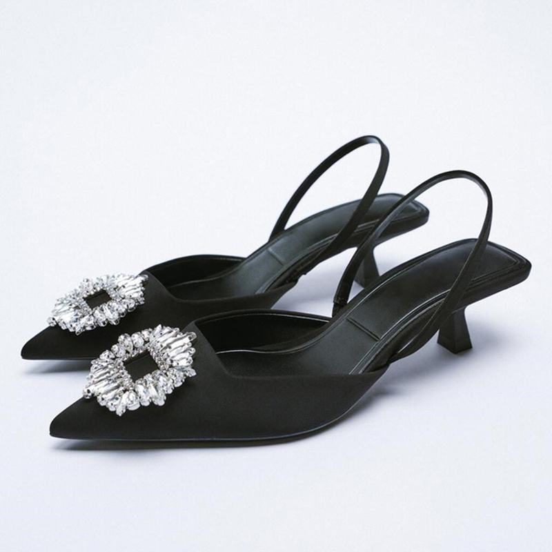 Zara-chaussures-talons-chaton-pour-femmes-sandales-avec-strass-brillants-chaussures-de-mariage-pointues-plateforme-nouvelle