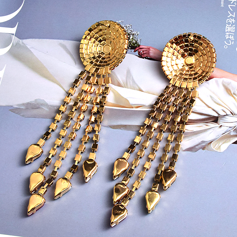 Boucles-d-oreilles-longues-en-cristal-color-pour-femmes-nouveau-Design-bijoux-de-luxe-de-haute