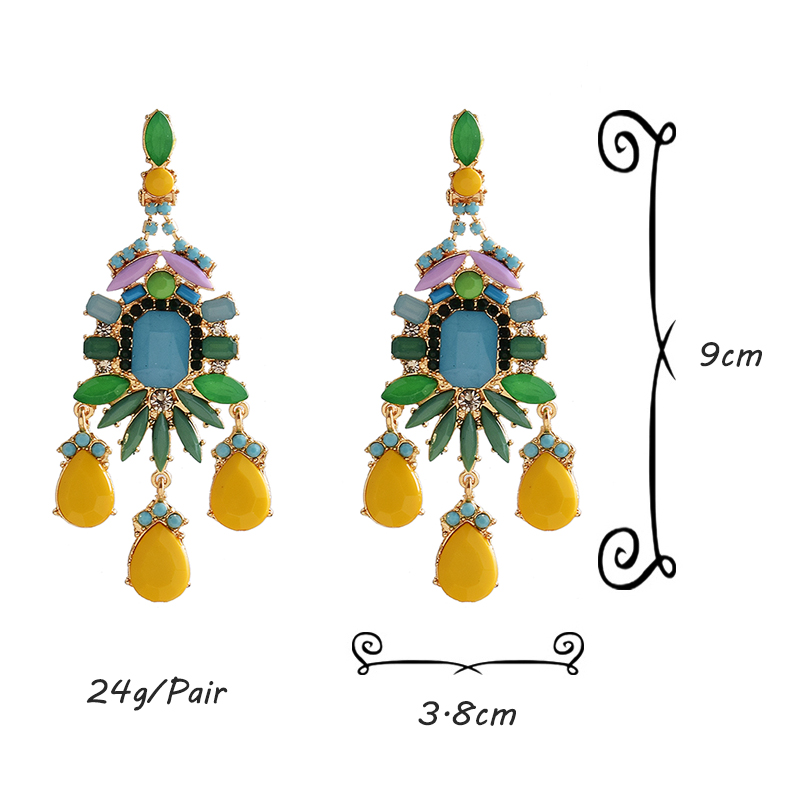 Long-pendentif-ethnique-boh-mien-nouveau-Design-boucles-d-oreilles-goutte-d-eau-haute-qualit-cristal