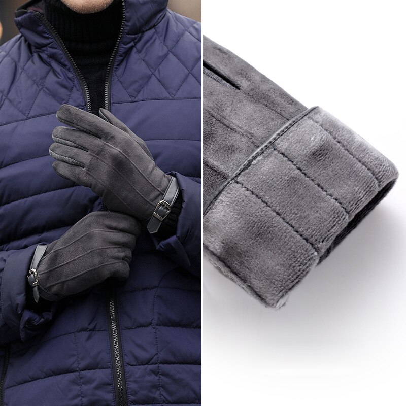 Gants-de-sport-de-plein-air-pour-hommes-en-daim-et-velours-pour-garder-au-chaud