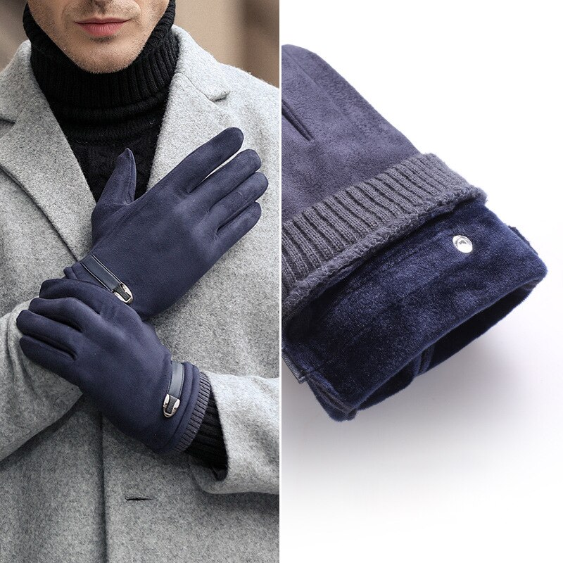 Gants-de-sport-de-plein-air-pour-hommes-en-daim-et-velours-pour-garder-au-chaud