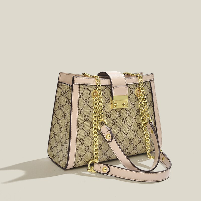 Sac-main-en-cuir-pour-femmes-fourre-tout-de-luxe-bandouli-re-motif-classique-de-Shopping
