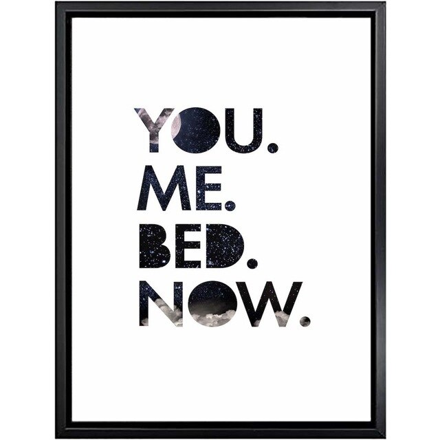 Affiche-de-peinture-sur-toile-de-no-l-mode-Surf-femme-lettre-murale-nordique-Art-noir