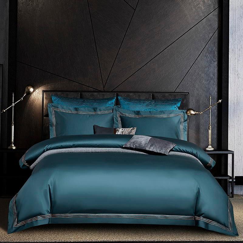 Luxe-1000TC-ensemble-De-Literie-En-Coton-gyptien-4-6pcs-Double-Reine-NOUS-Roi-Taille-3
