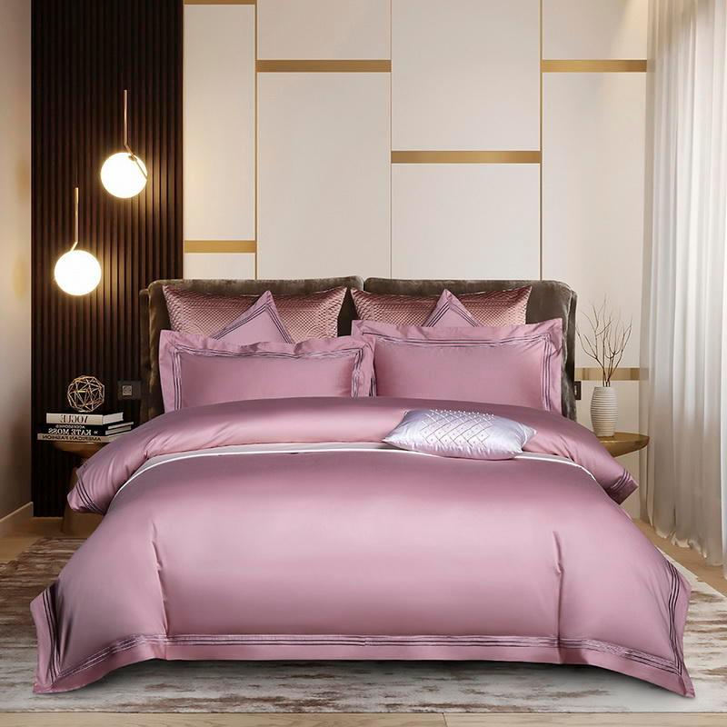Luxe-1000TC-ensemble-De-Literie-En-Coton-gyptien-4-6pcs-Double-Reine-NOUS-Roi-Taille-3