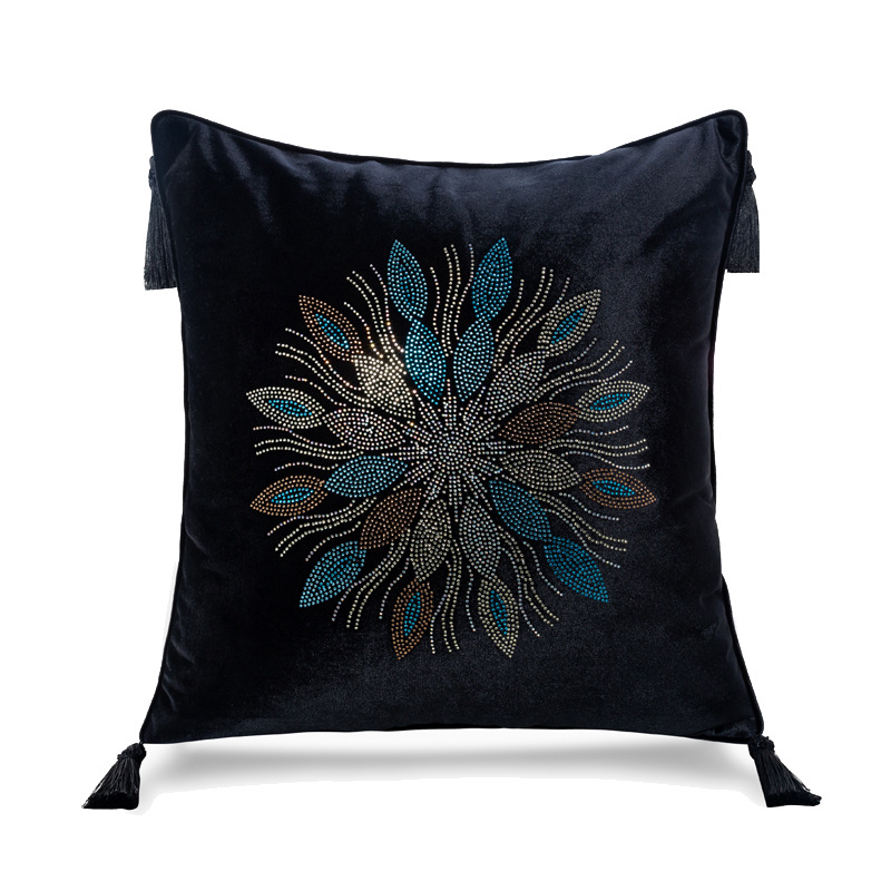 Housse-de-coussin-color-e-en-forme-de-fleur-perl-e-taie-d-oreiller-en-velours