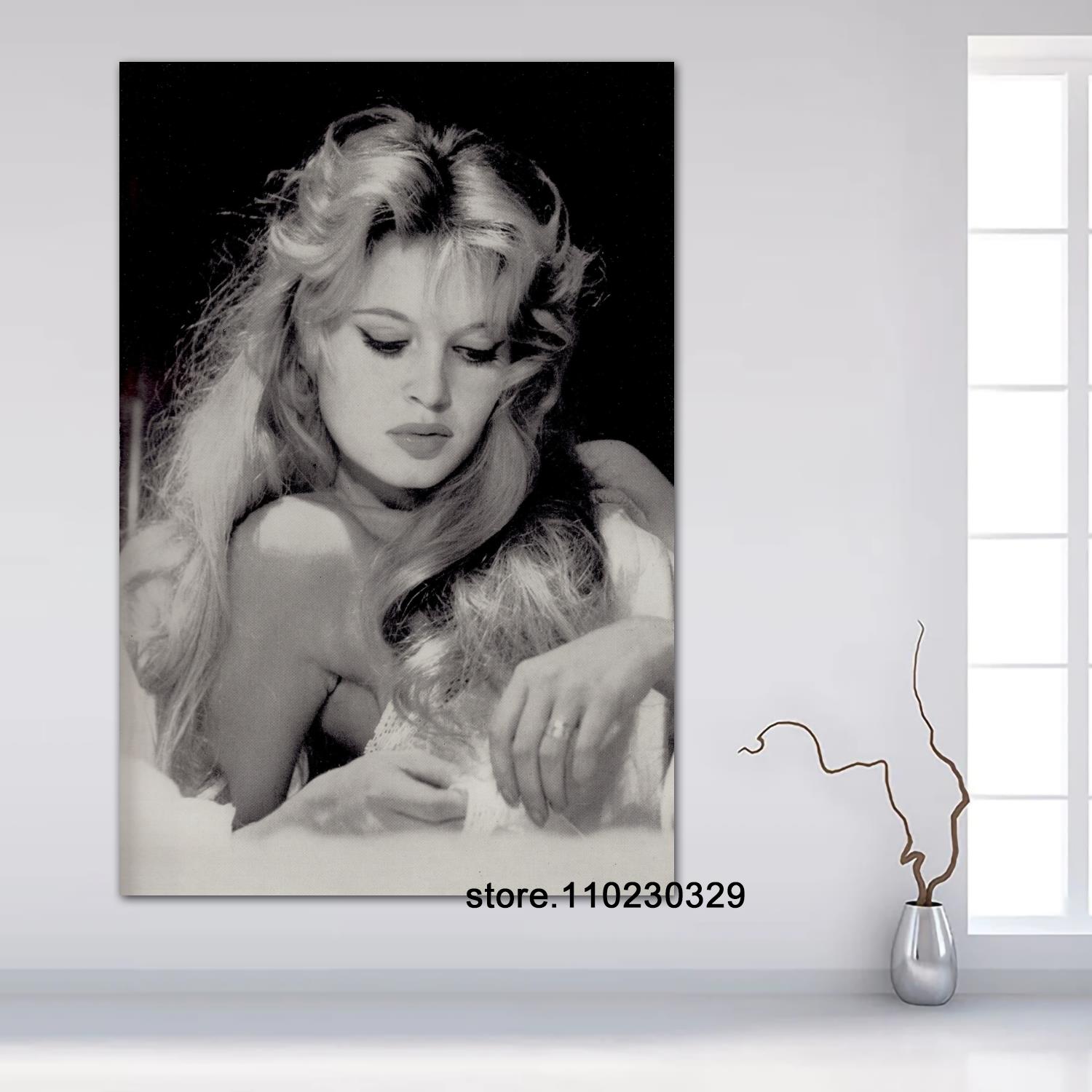 Bridget-Bardot-Actor-Producer-Canvas-Posters-Wall-Art-Poster-Modern-Decoration-Family-Bedroom-Decor-btGift-24x36