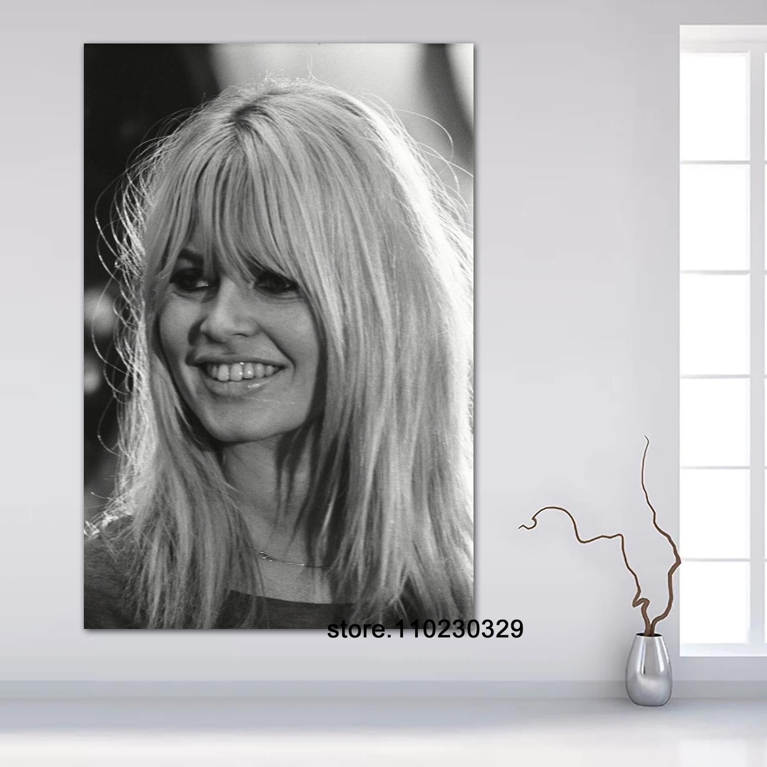 Bridget-Bardot-Actor-Producer-Canvas-Posters-Wall-Art-Poster-Modern-Decoration-Family-Bedroom-Decor-btGift-24x36