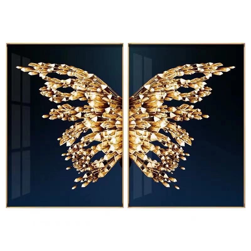 Papillon-lumi-re-de-luxe-salon-d-coration-Restaurant-deux-affiches-mode-tout-le-monde-canap