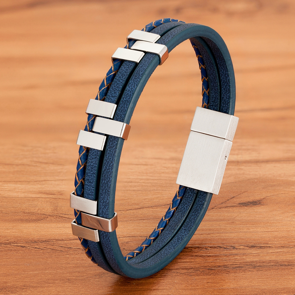 XQNI-Bracelet-en-cuir-pour-homme-accessoires-de-couture-trois-couches-en-acier-inoxydable-Design-avanc
