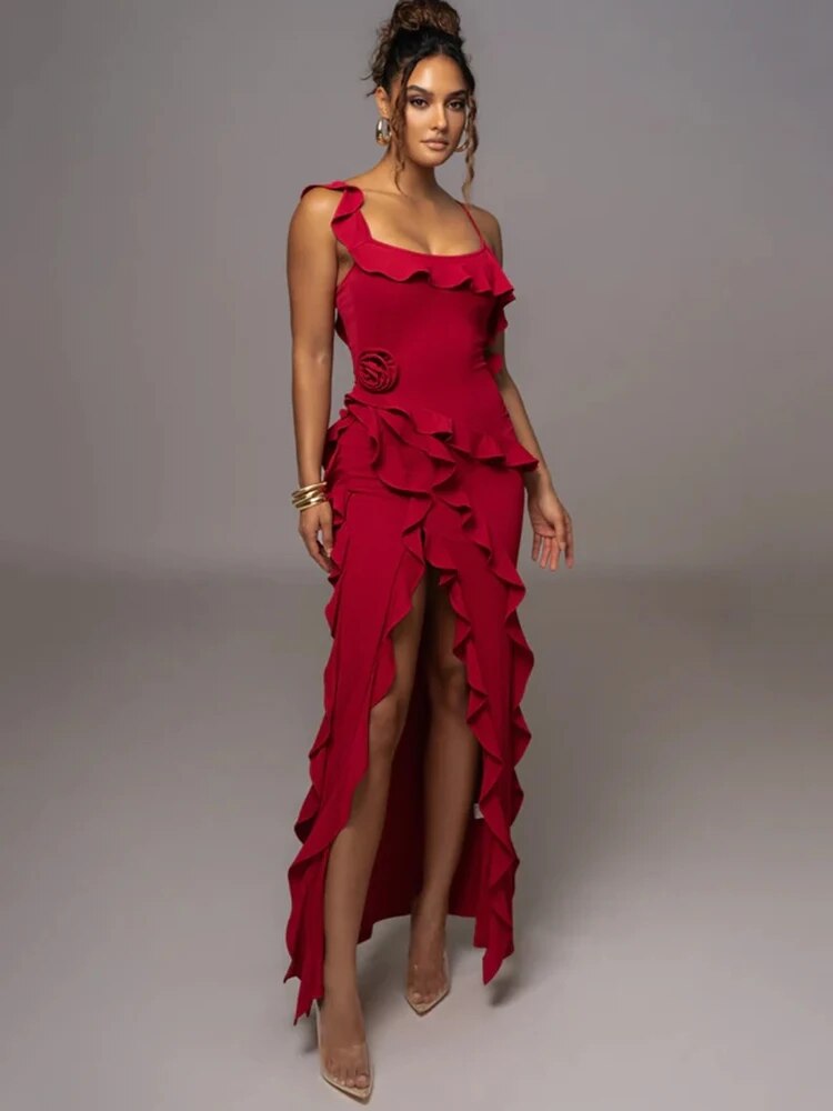 Articat-Robe-de-Soir-e-Fendue-pour-Femme-Tenue-l-gante-Bretelles-Fines-Dos-Ouvert-Slim
