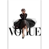 Peintures-nordiques-Vintage-Audrey-Hepburn-mode-Ins-VOGUE-parfum-Floral-entr-e-chambre-coucher-Art-mural
