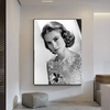 Peinture-sur-toile-imprim-e-Hd-avec-Grace-Kelly-affiche-d-images-modulaires-belle-dame-pour