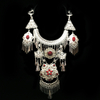 Miao-bijoux-traditionnels-chinois-r-tro-pour-femmes-accessoires-de-danse-en-argent-cha-ne-pendentif