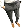 Costume-pour-homme-pantalon-taille-moyenne-droit-Slim-respirant-longueur-cheville-Business-pour-le-travail-nouvelle