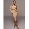 CNYISHE-robe-mi-longue-en-maille-pour-femmes-asym-trique-paule-d-nud-e-Sexy-Slim
